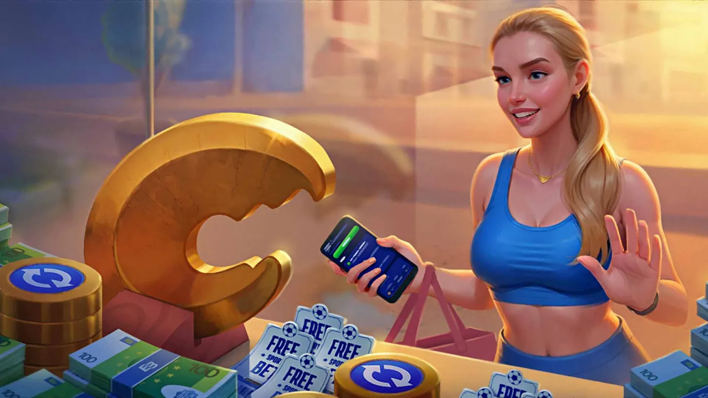 Ανταλλάξτε τα νομίσματά σας για καταπληκτικά μπόνους